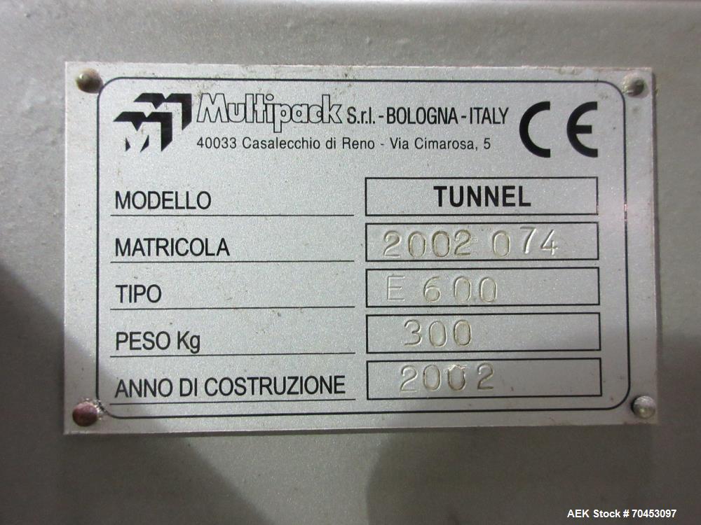 Used- Multipack Model F-40 Tube or Carton Multi-Pack Stretch/Shrink Film Bundler