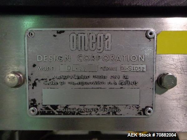 Used- Omega Design Model DL-27 Dual Lane Shrink Bundler