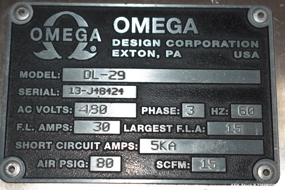 Omega Design Model DL-27 Micro Dual Lane Shrink Bundler