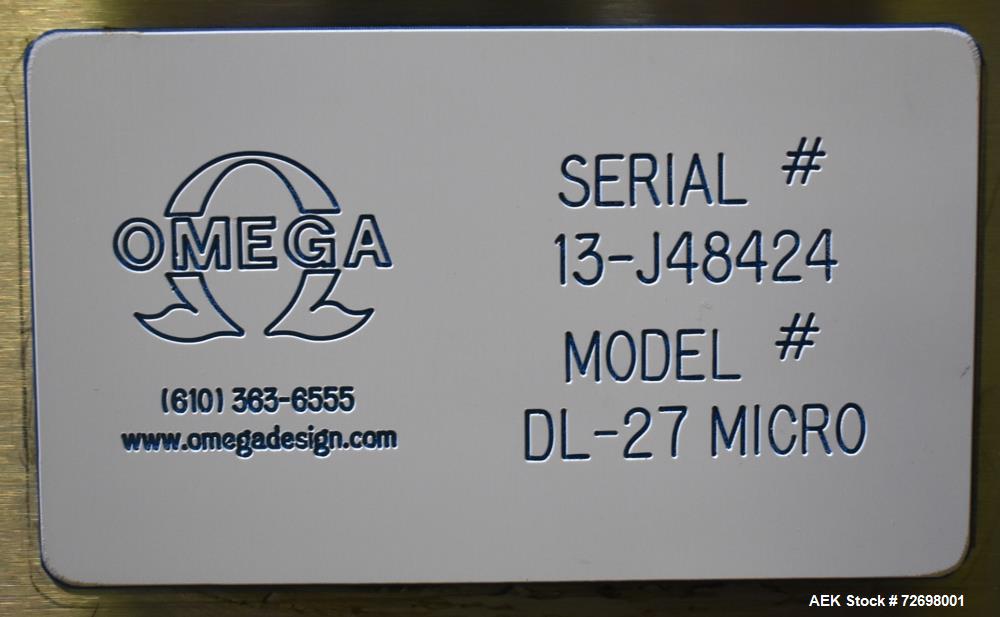Omega Design Model DL-27 Micro Dual Lane Shrink Bundler
