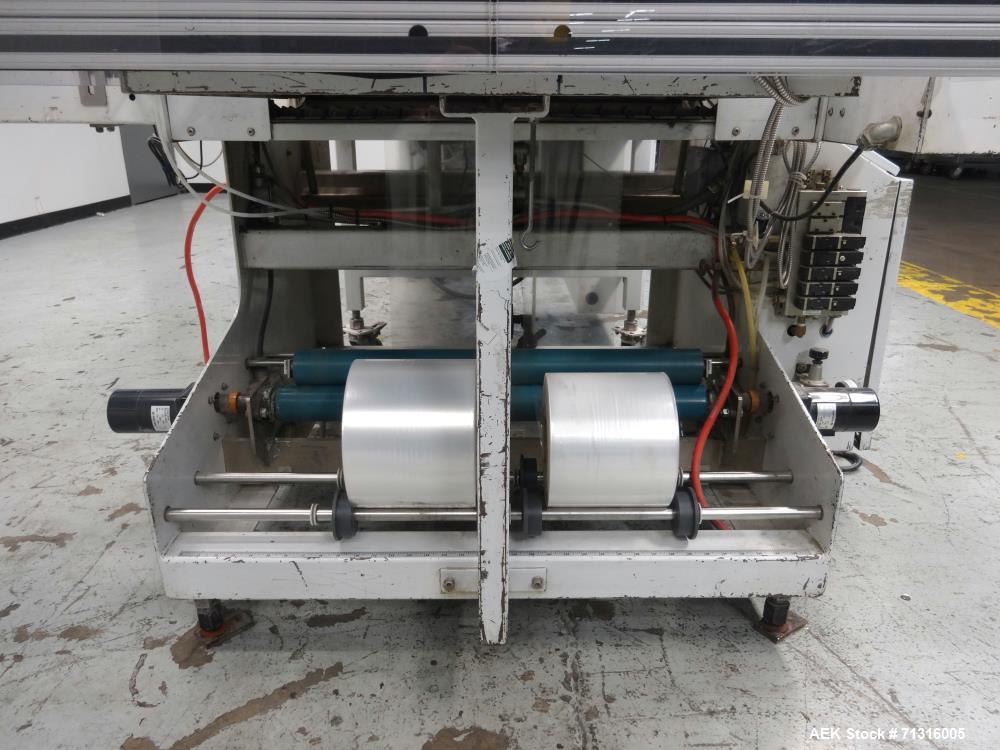 Used Omega Design Model DL-27 Dual Lane Shrink Bundler