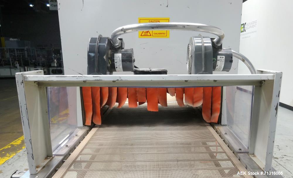 Used Omega Design Model DL-27 Dual Lane Shrink Bundler