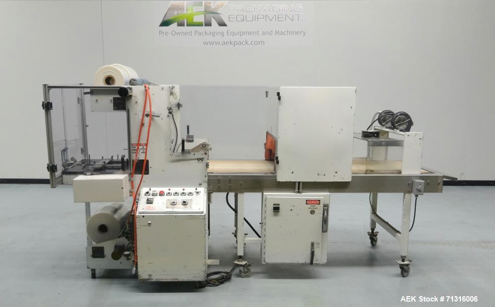 Used Omega Design Model DL-27 Dual Lane Shrink Bundler
