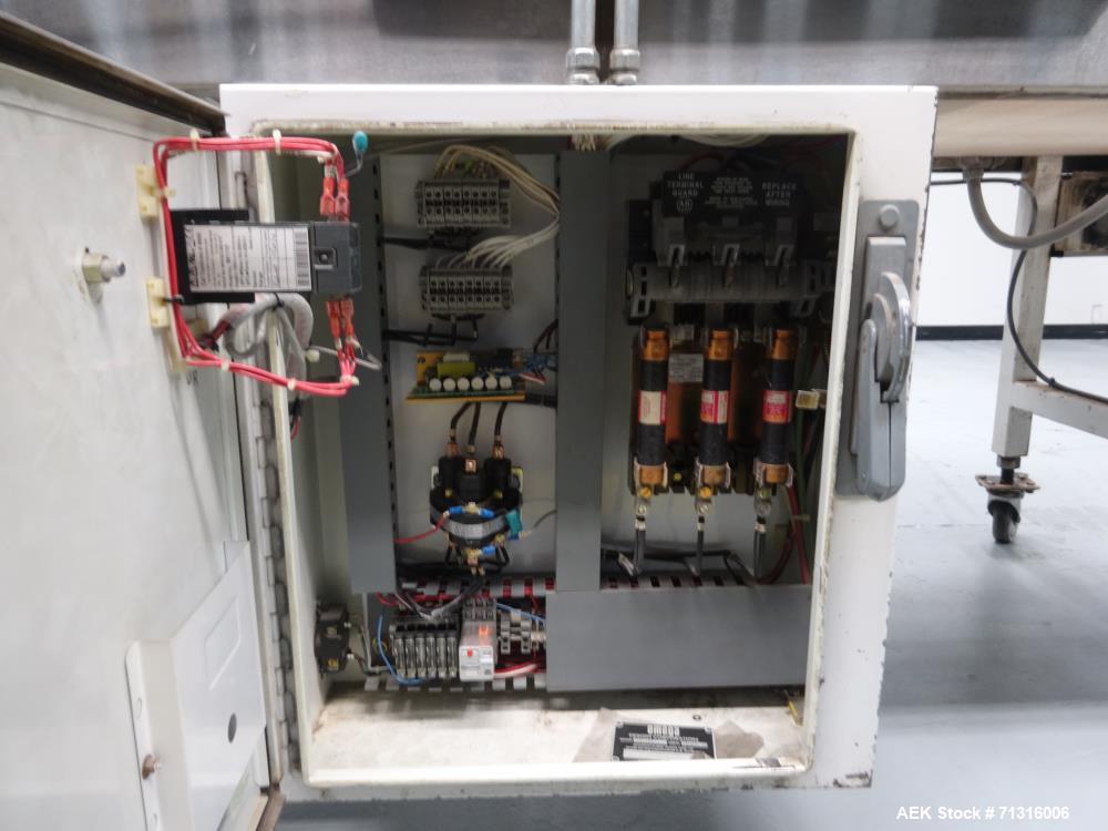Used Omega Design Model DL-27 Dual Lane Shrink Bundler