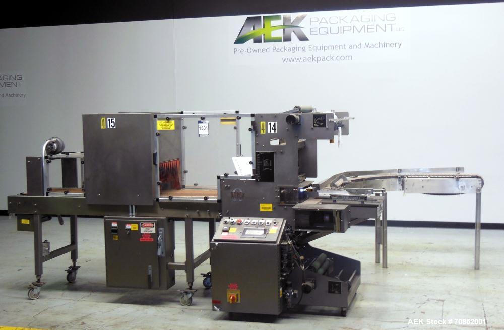 Used Omega Design Model SL-18 Single Lane Shrink Bundler