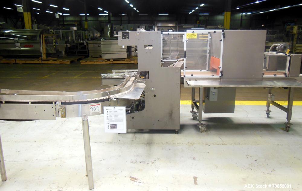 Used Omega Design Model SL-18 Single Lane Shrink Bundler
