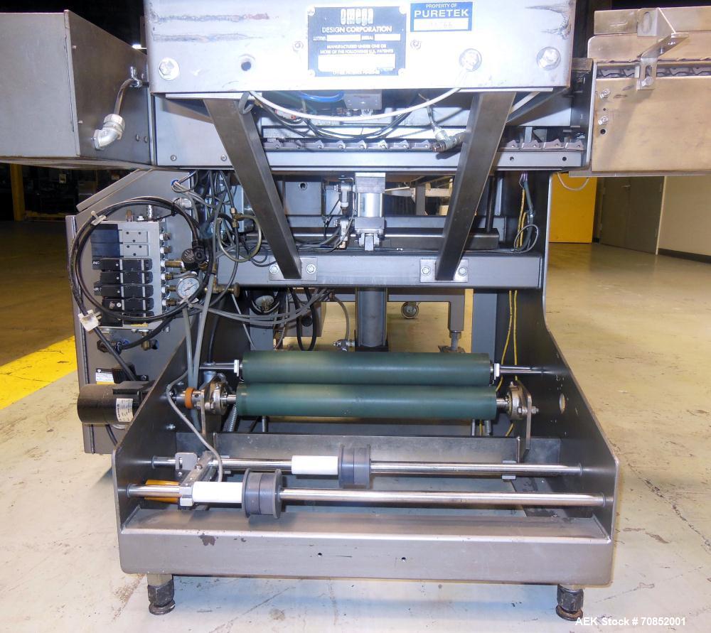 Used Omega Design Model SL-18 Single Lane Shrink Bundler