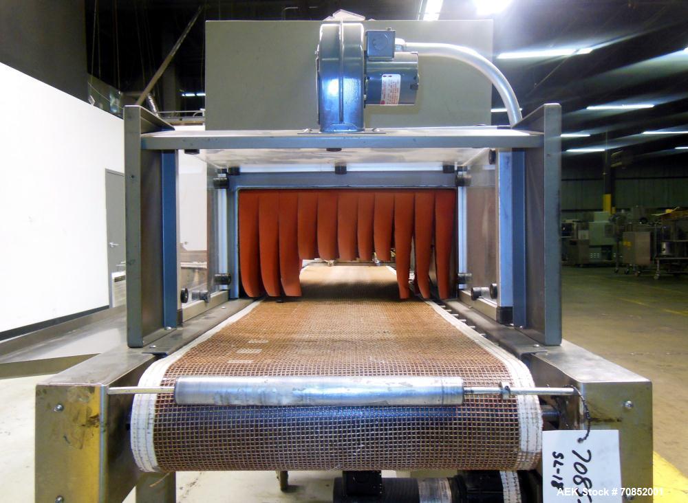 Used Omega Design Model SL-18 Single Lane Shrink Bundler