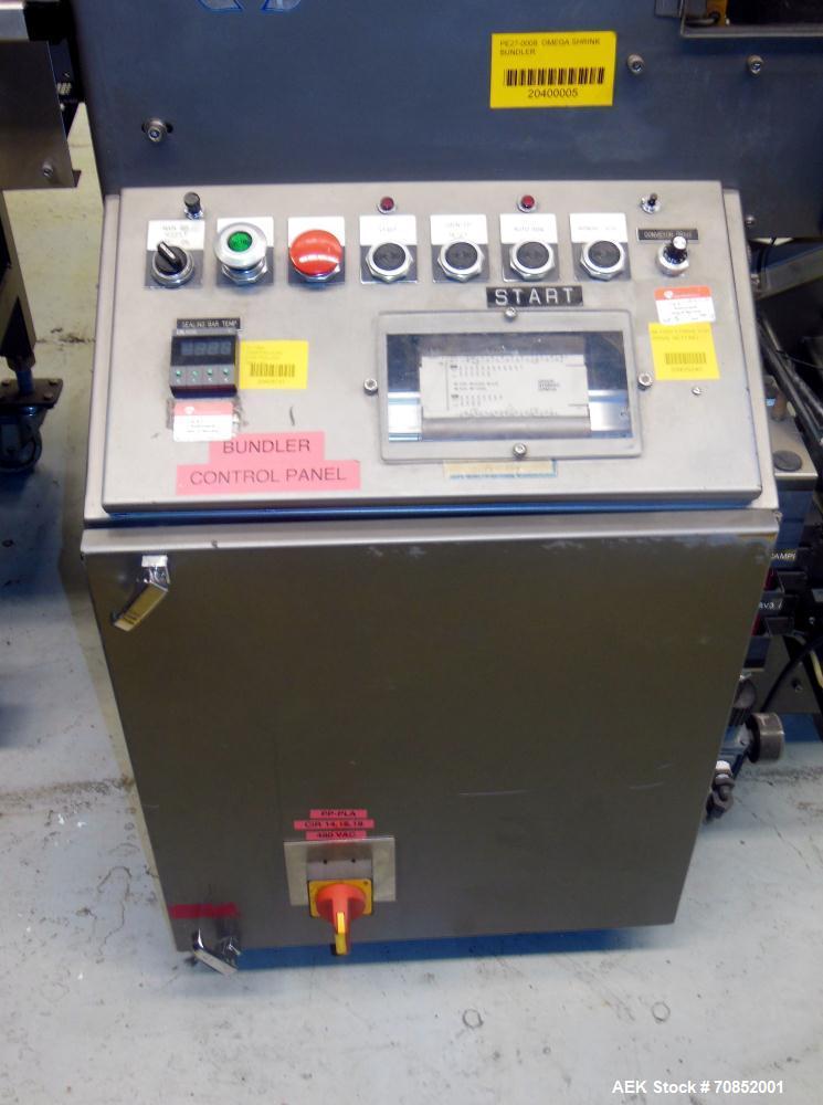 Used Omega Design Model SL-18 Single Lane Shrink Bundler
