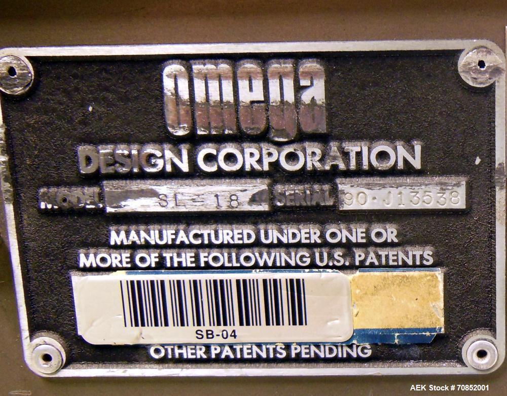 Used Omega Design Model SL-18 Single Lane Shrink Bundler