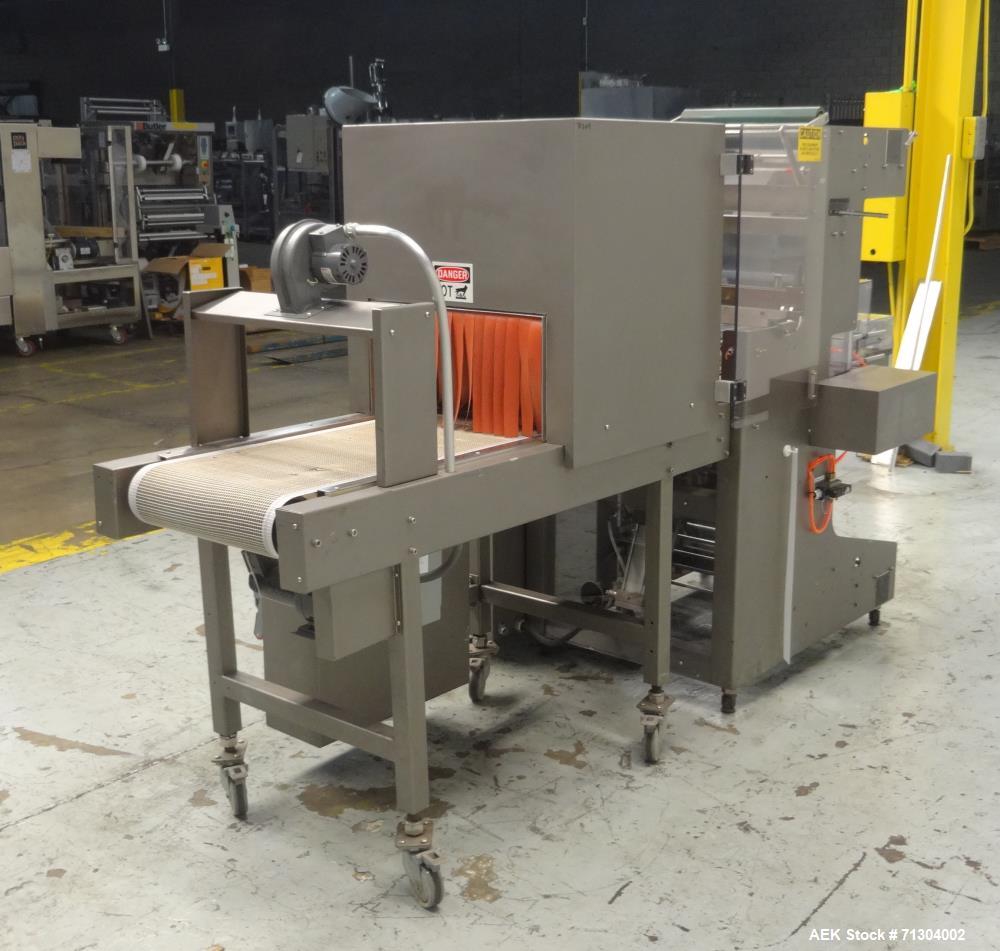 Used Omega Design Model SL-18 Single Lane Shrink Bundler