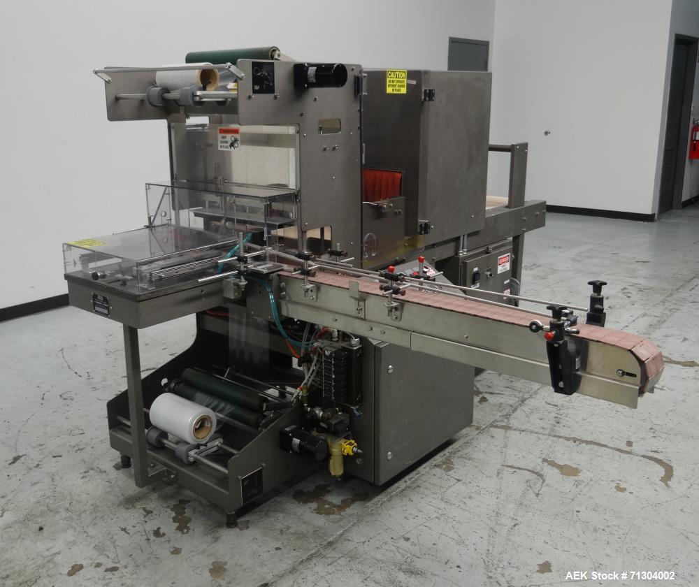 Used Omega Design Model SL-18 Single Lane Shrink Bundler