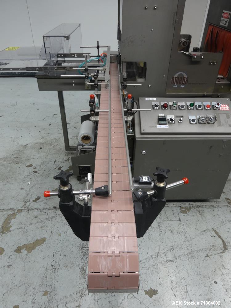 Used Omega Design Model SL-18 Single Lane Shrink Bundler
