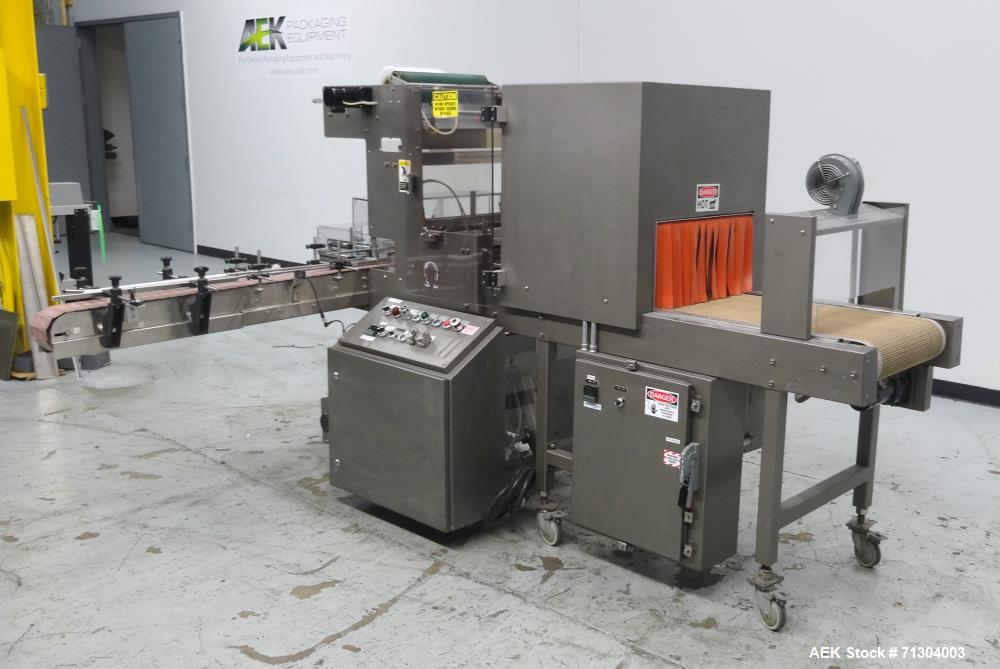 Used Omega Design Model SL-18 Single Lane Shrink Bundler