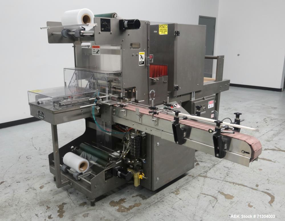 Used Omega Design Model SL-18 Single Lane Shrink Bundler