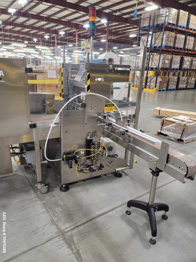 Used Omega Design Model SL-18 Single Lane Shrink Bundler
