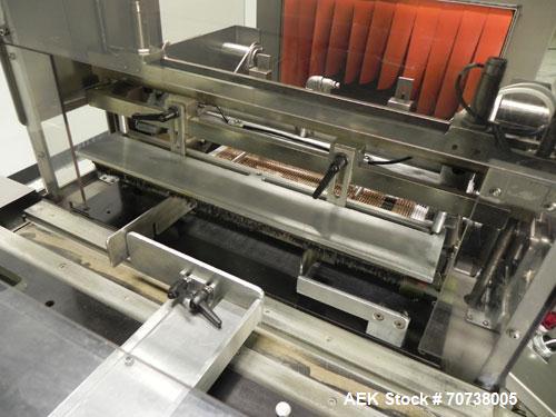 Used Omega Model SL18 Shrink Bundling System with Integrated Shrink Tunnel