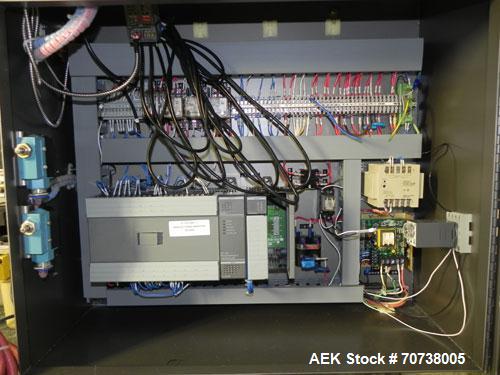 Used Omega Model SL18 Shrink Bundling System with Integrated Shrink Tunnel
