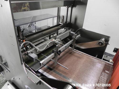 Used Omega Model SL18 Shrink Bundling System with Integrated Shrink Tunnel
