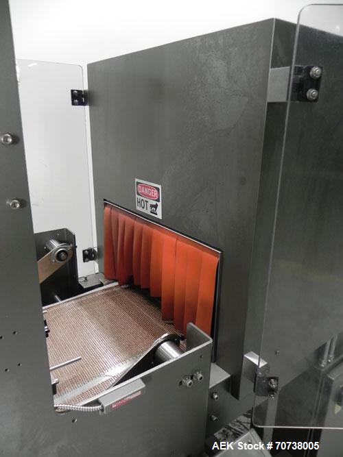 Used Omega Model SL18 Shrink Bundling System with Integrated Shrink Tunnel