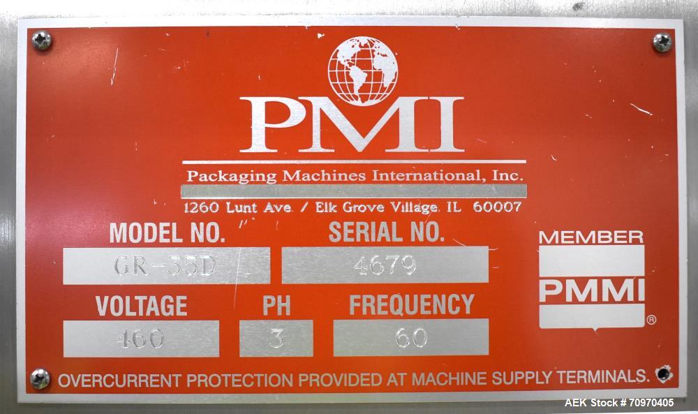 PMI Model GR-35D Dual Lane Multi-Pack Shrink Bundler