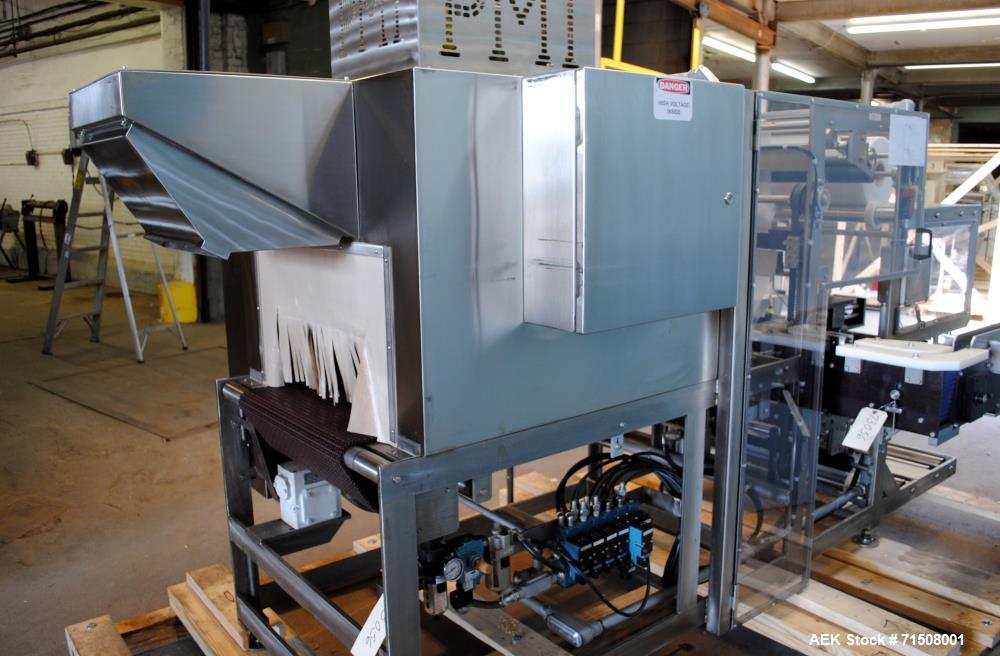 Used PMI Model GRP25SS Stainless Steel Shrink Bundler