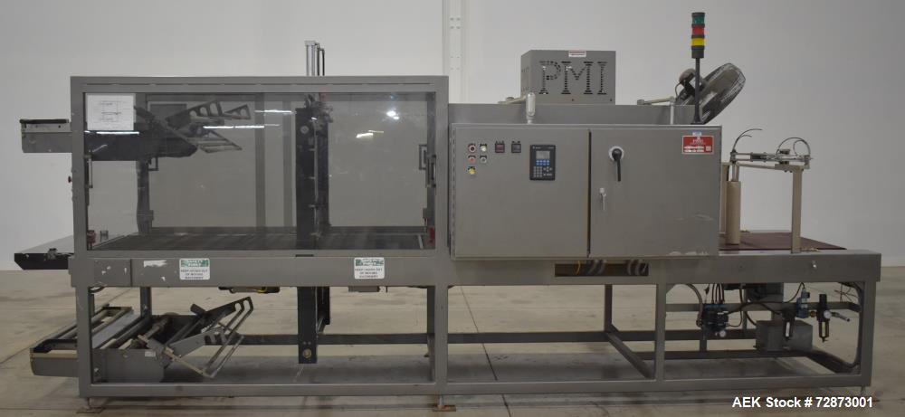 Used- PMI (Arpac) Model SIB-35 Automatic Inline Shrink Bundler. Capable of speeds up to 30 bundles per minute (depending on ...