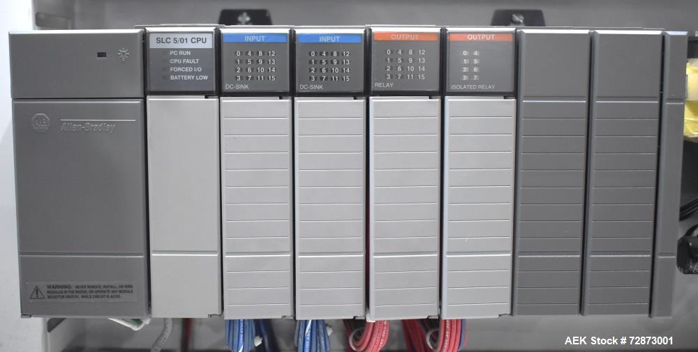 Used PMI (Arpac) Model SIB-35 Automatic Inline Shrink Bundler. Capable of speeds up to 30 bundles per minute (depending on application). Has a 35"W seal bar and 17" max height clearance. Tunnel apera...