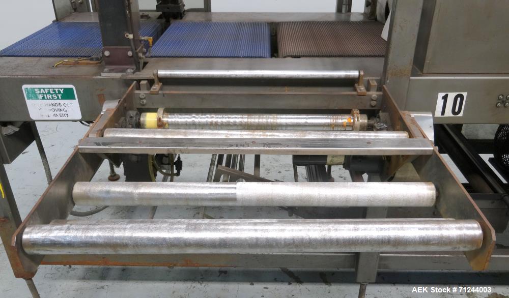 Used PMI (Arpac) Model SIC-25 Inline Tray Shrink Bundler