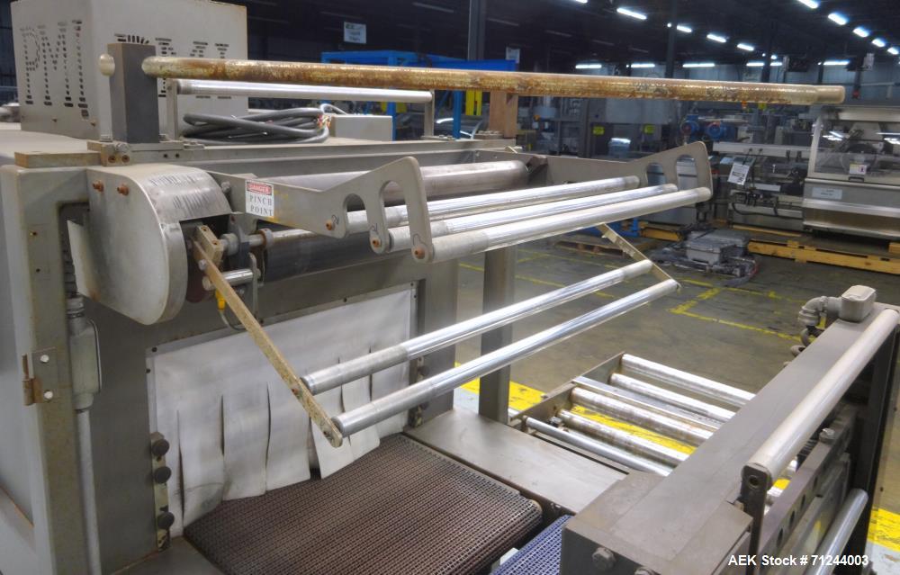 Used PMI (Arpac) Model SIC-25 Inline Tray Shrink Bundler