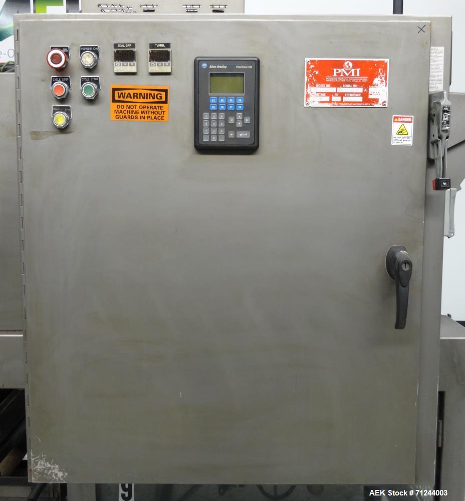 Used PMI (Arpac) Model SIC-25 Inline Tray Shrink Bundler