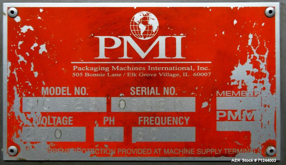 Used PMI (Arpac) Model SIC-25 Inline Tray Shrink Bundler