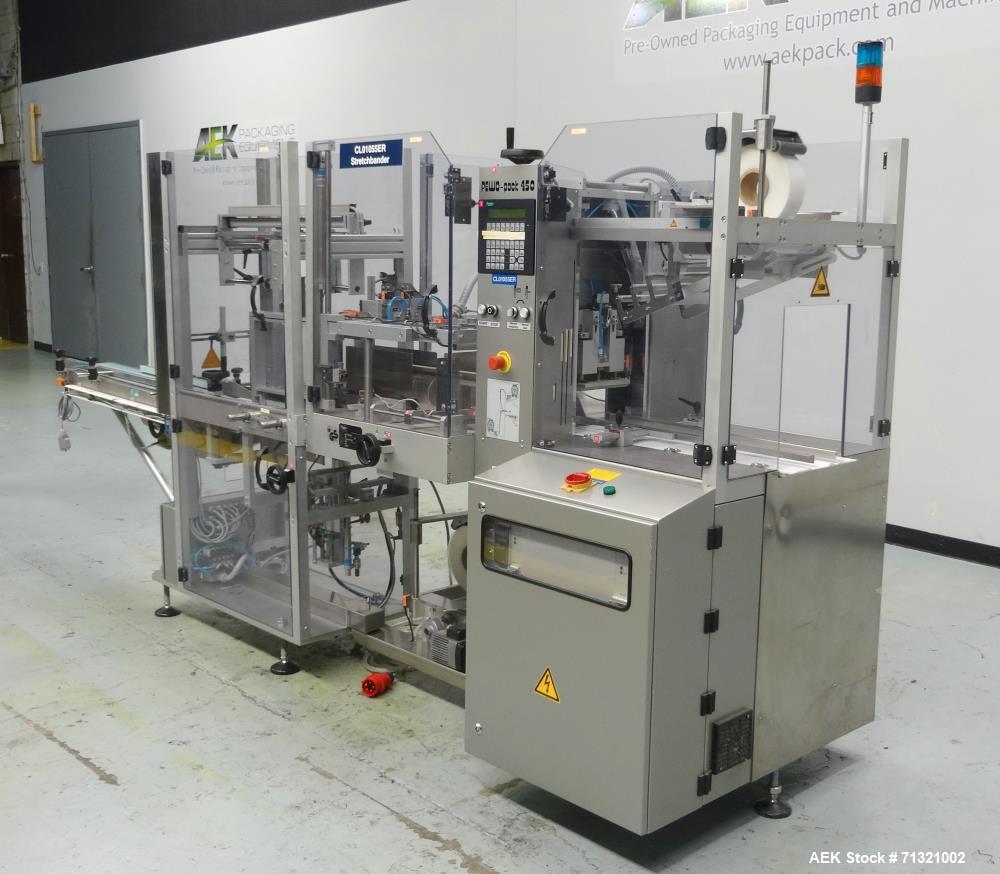 Used Pester Pac Automation Model 450 "PEWO-Pack" Automatic Shrink Bundler