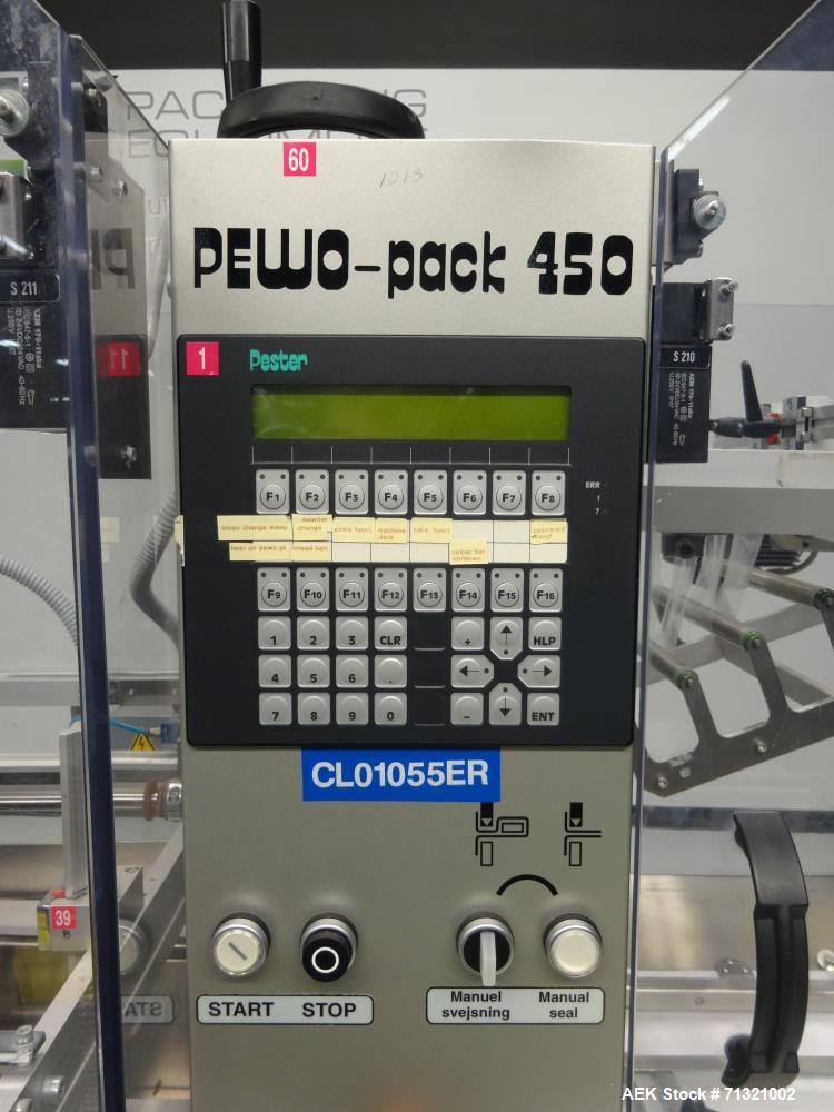 Used- Pester Pac Automation Model 450 "PEWO-Pack" Automatic Shrink Bundler