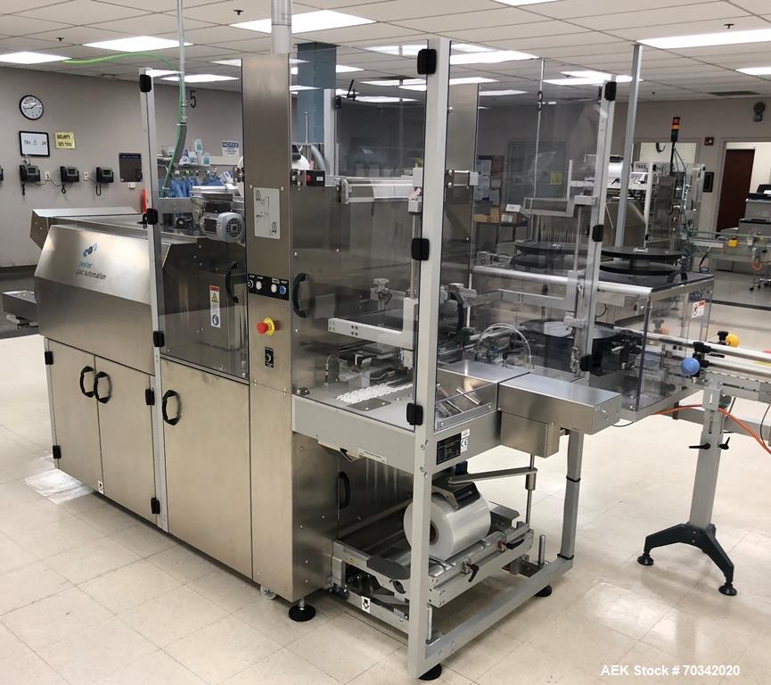 Used Pester Pack Model PEWO-Pack 450+ Overwrapper Bundler