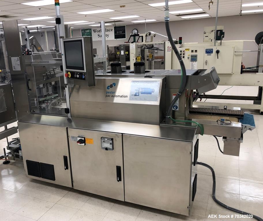 Used Pester Pack Model PEWO-Pack 450+ Overwrapper Bundler