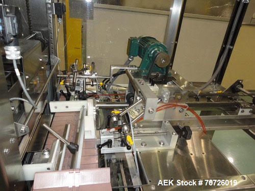 Used Polypack PH16 Multipack shrink bundler. Capable of speeds up to 30 bundles per minute. Product size range: (Diam) 3/4" to 4-1/4". Has 16"w seal bar.Pack pattern versatility: 2,3,4,5,6,8,9,10,12 ...