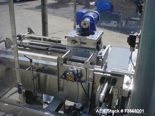 Used Polypack Model CHA-24HL-A Stainless Steel Bundler | 20 Bundles/Min | Servo Driven | Allen Bradley PLC | 240V | Cosmetic Packaging Line