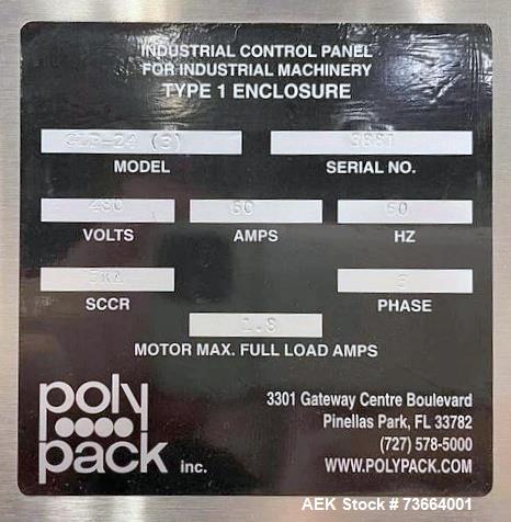 Used PolyPack CLP-24 Unsupported Print Registered Multipacker and Shrink Bundler