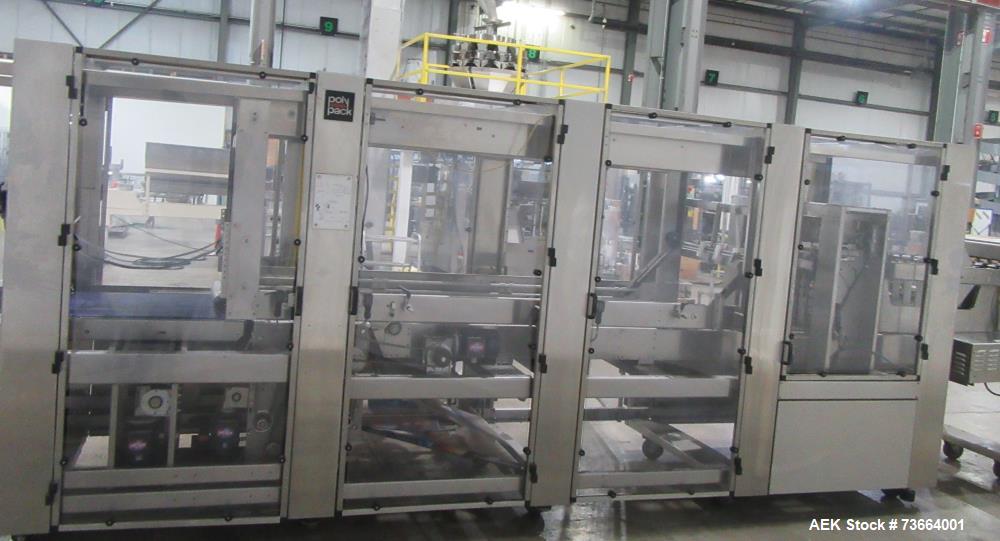 Used PolyPack CLP-24 Unsupported Print Registered Multipacker and Shrink Bundler