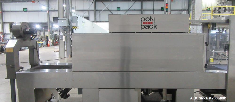 Used PolyPack CLP-24 Unsupported Print Registered Multipacker and Shrink Bundler