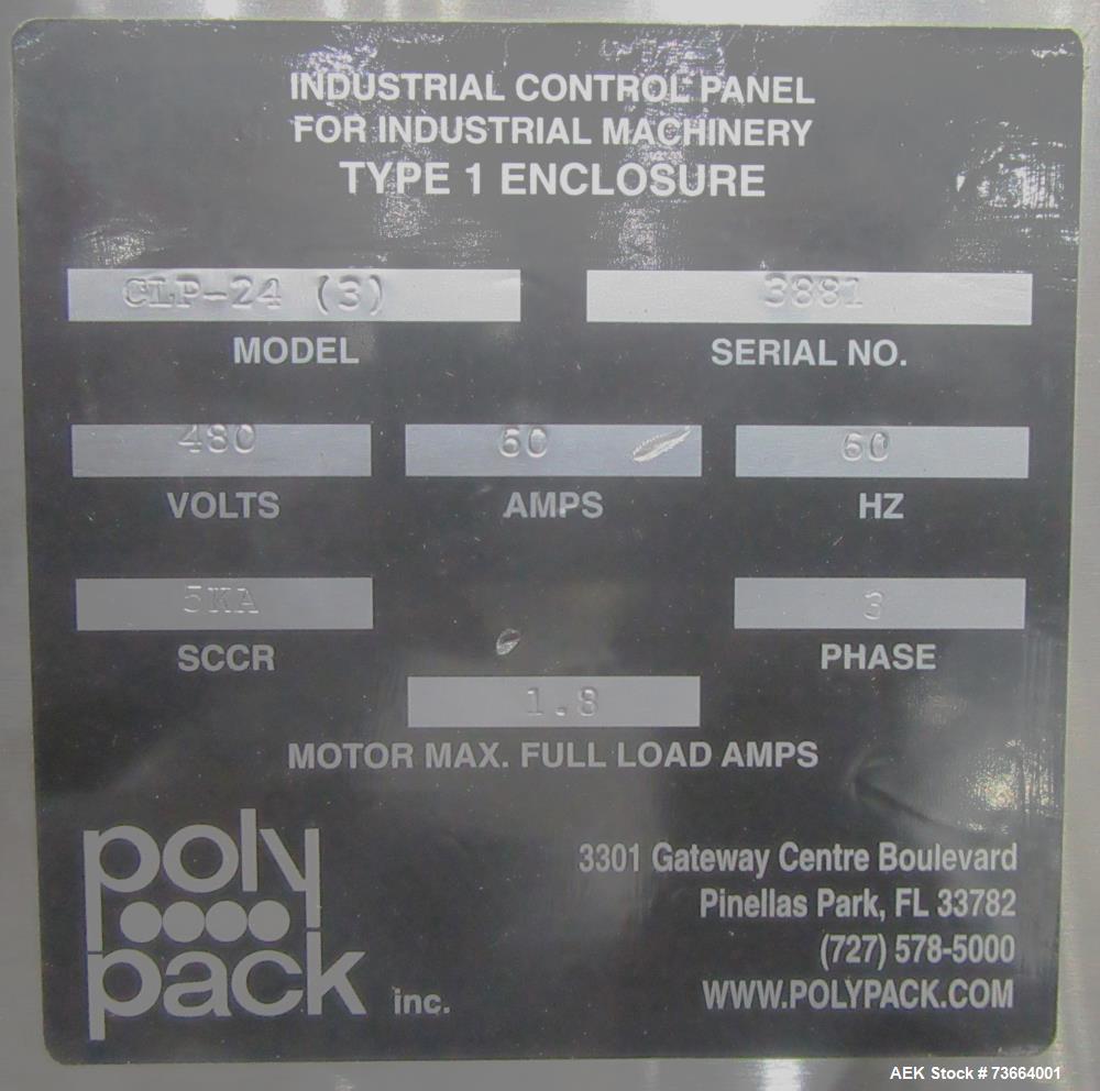 Used PolyPack CLP-24 Unsupported Print Registered Multipacker and Shrink Bundler