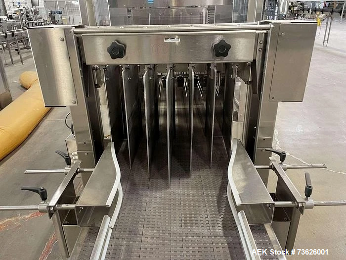 Used Polypack CLP-24 Unsupported Print Registered Multipacker & Shrink Bundler – Beverage Bottle Bundling System