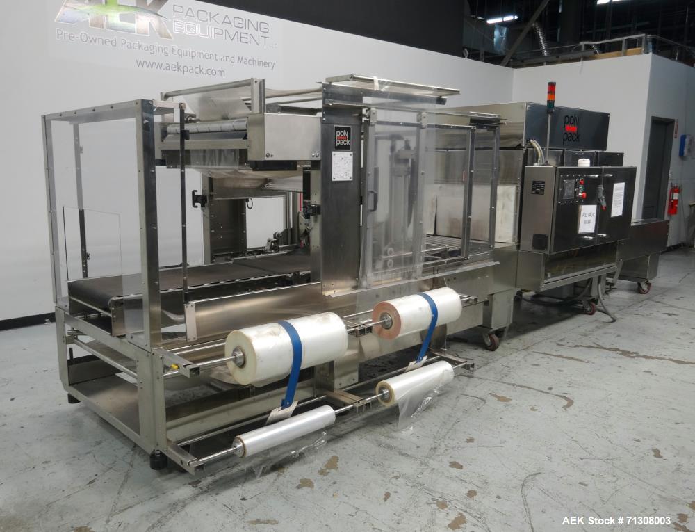 Used- PolyPack Model CMS-24HL Shrink Bundler