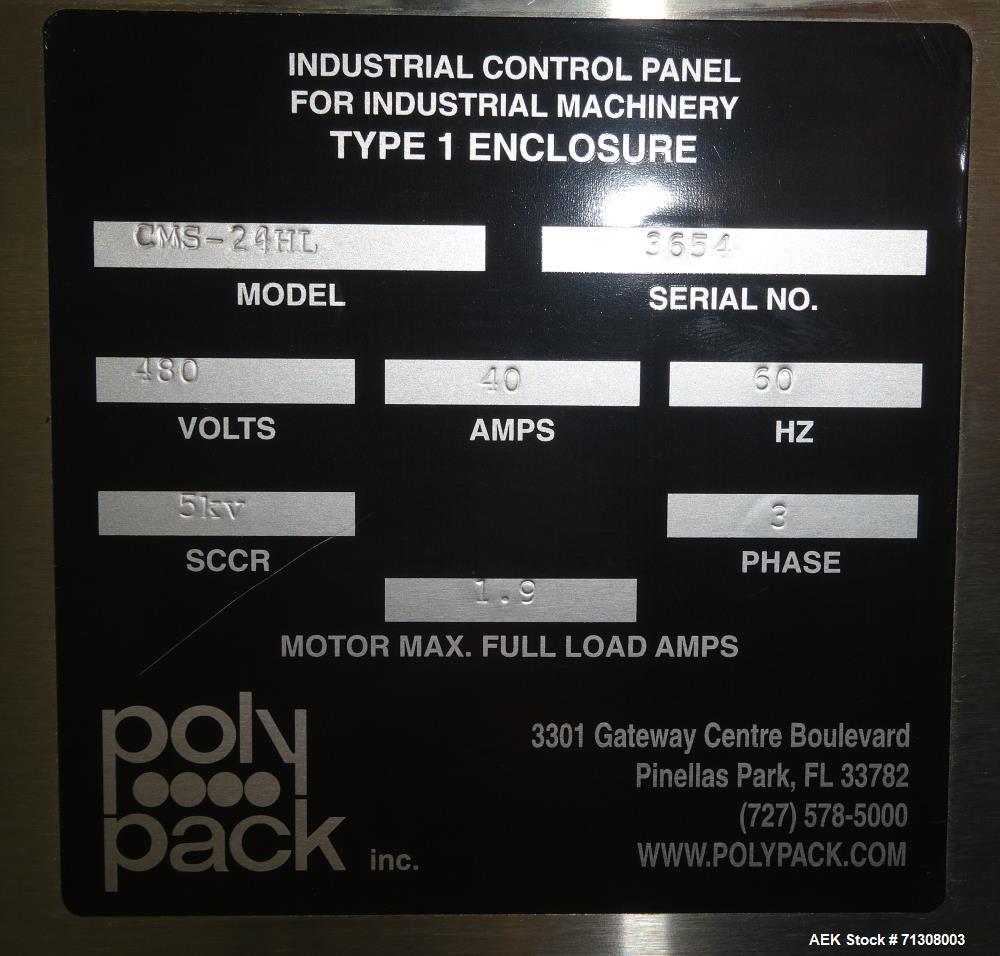 Used- PolyPack Model CMS-24HL Shrink Bundler