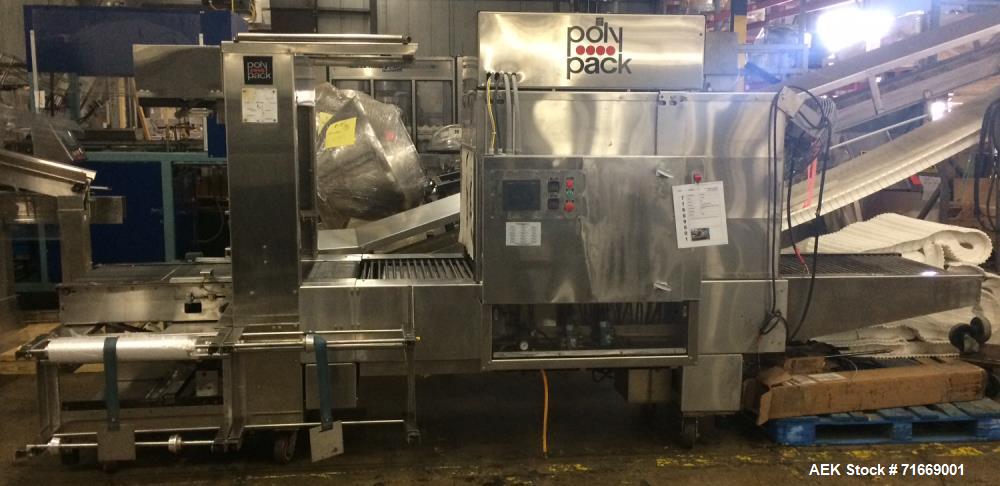 Used PolyPack Model IL-24EHL Inline Shrink Bundler