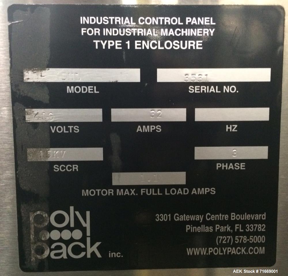 Used PolyPack Model IL-24EHL Inline Shrink Bundler