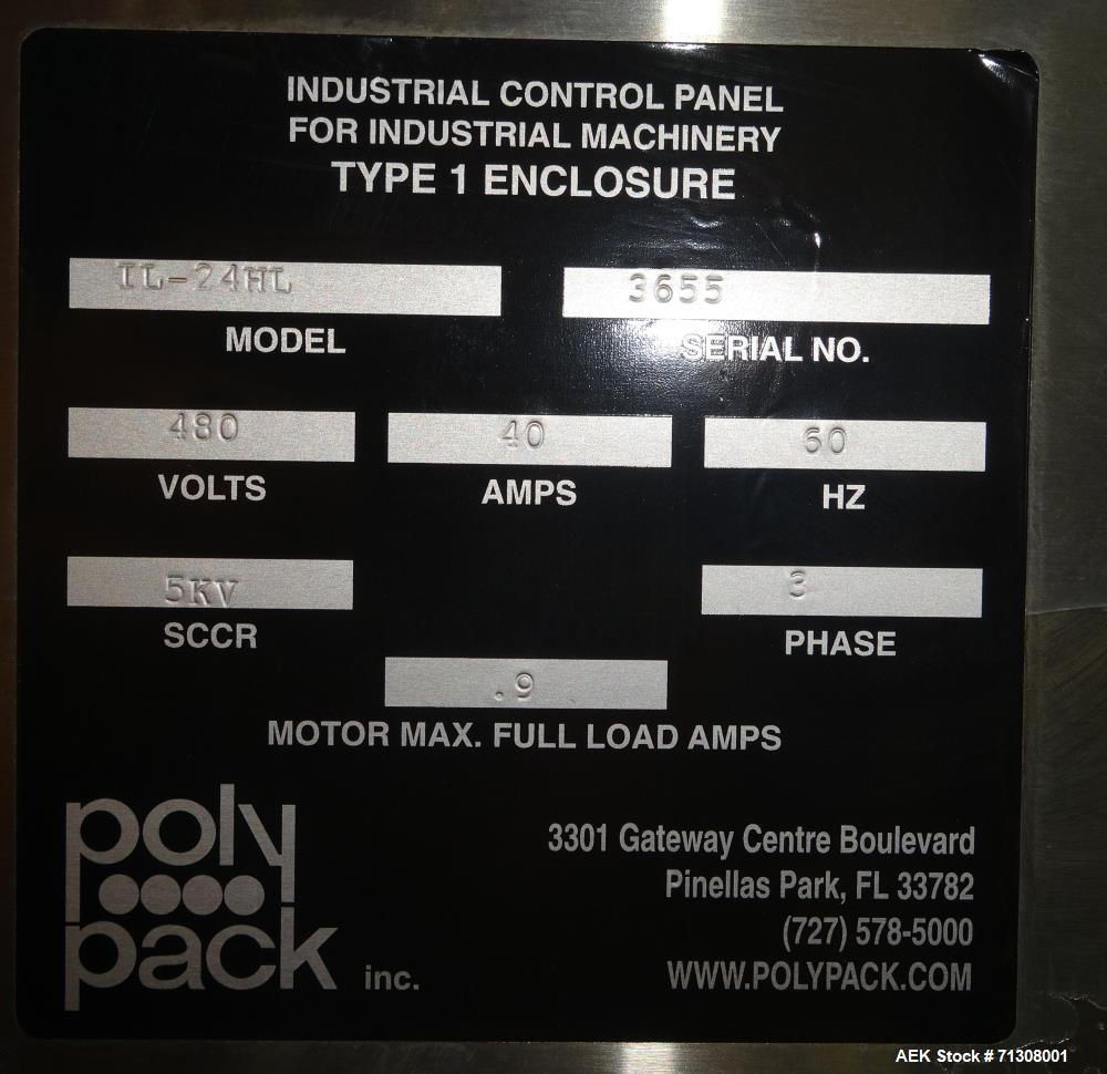 Used PolyPack Model IL-24HL Shrink Bundler