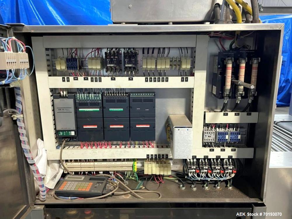 Used Poly Pack Inline Sleeve Wrapper with Heat Tunnel | Model IL-24 Shrink Packaging System