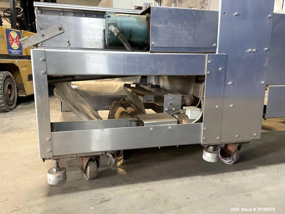 Used Poly Pack Inline Sleeve Wrapper with Heat Tunnel | Model IL-24 Shrink Packaging System